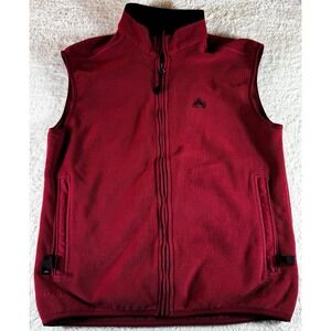 Nike ACG Therma-FIT Red Fleece Vest Men's Large Y2K